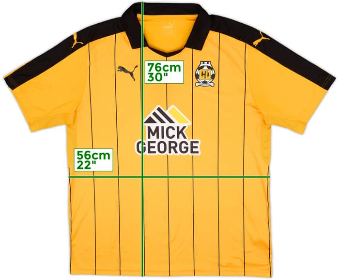 2016-17 Cambridge Home Shirt - 6/10 - (XL)