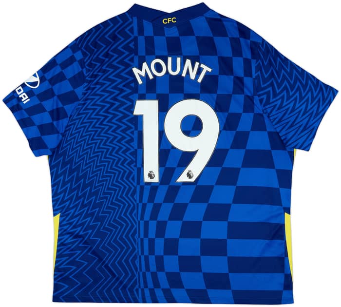 2021-22 Chelsea Home Shirt Mount #19 - 8/10 - (3XL)