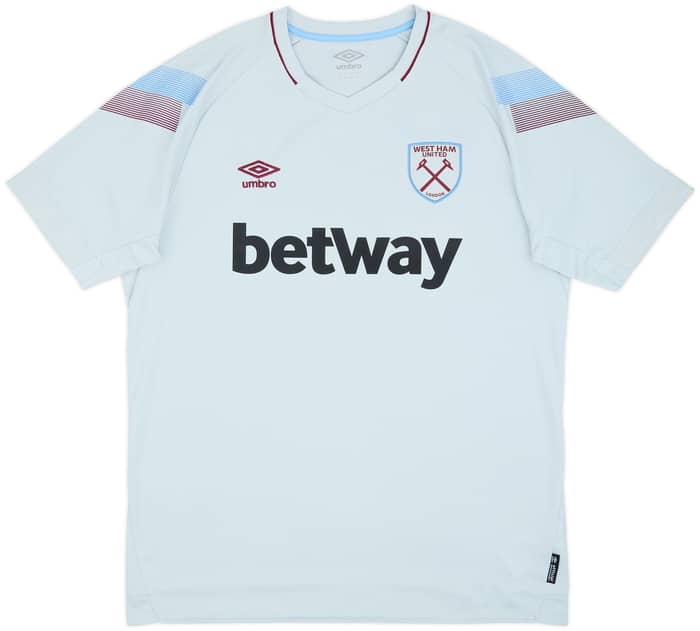 2018-19 West Ham Third Shirt Noble #16 - 9/10 - (XL)