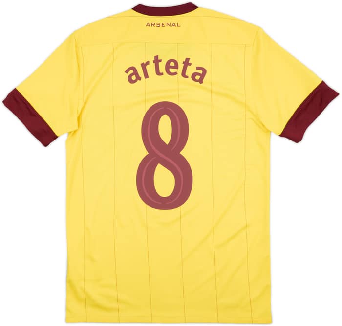 2010-13 Arsenal Away Shirt Arteta #8 - 10/10 - (S)