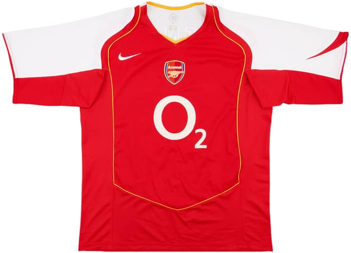 2004-05 Arsenal Home Shirt Henry #14 - 8/10 - (XL)