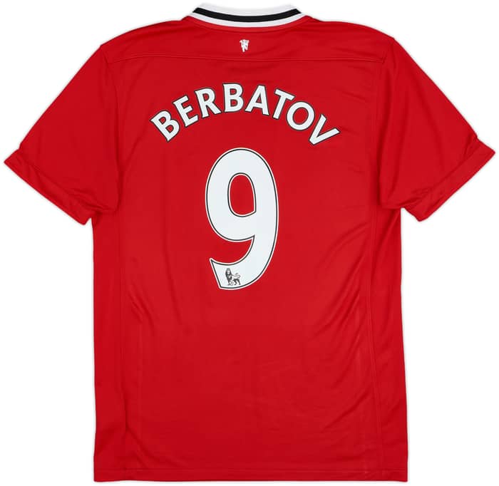 2011-12 Manchester United Home Shirt Berbatov #9 - 6/10 - (M)