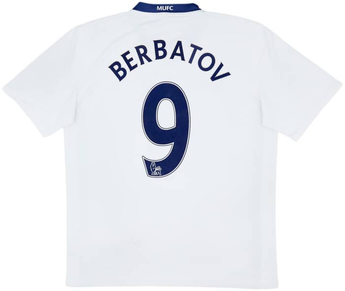 2008-10 Manchester United Away Shirt Berbatov #9 - 5/10 - (L)