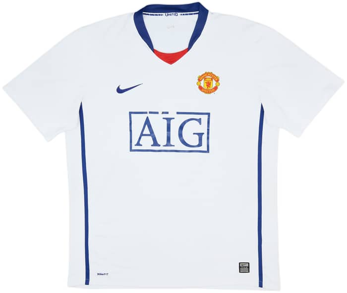 2008-10 Manchester United Away Shirt Berbatov #9 - 5/10 - (L)