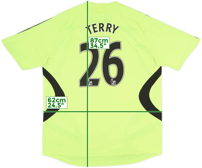 2007-08 Chelsea Away Shirt Terry #26 - 8/10 - (XL)