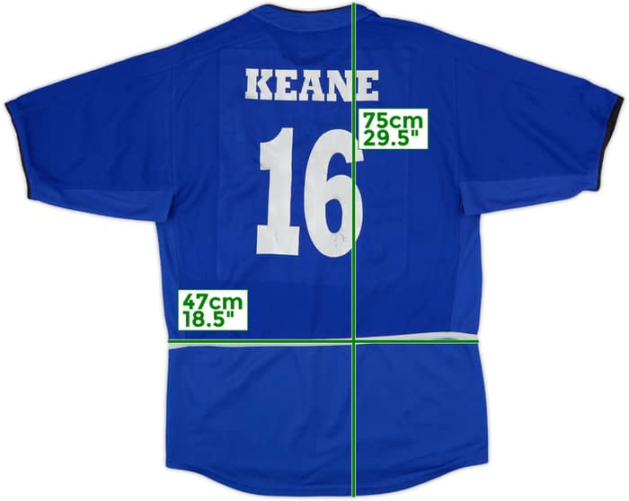 2002-03 Manchester United Third Shirt Keane #16 - 6/10 - (S)