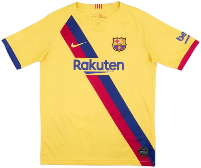 2019-20 Barcelona Away Shirt Messi #10 - 6/10 - (XL.Boys)