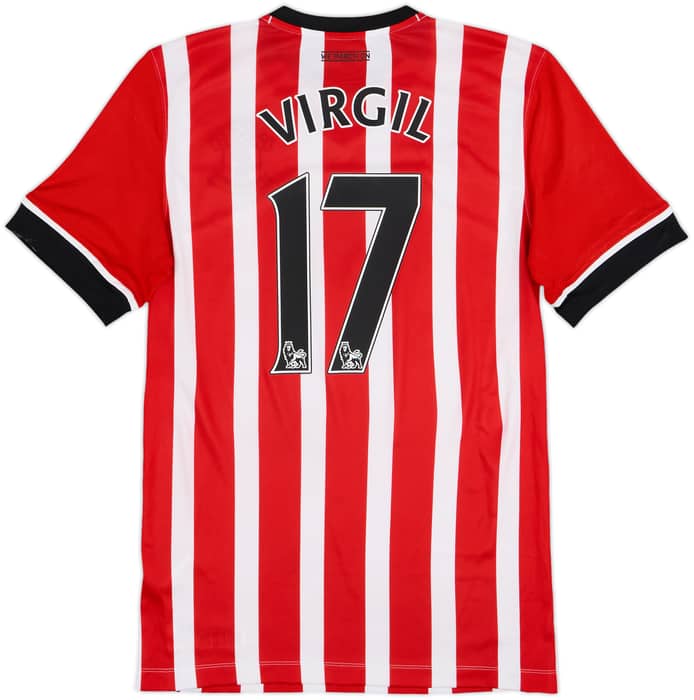 2016-17 Southampton Home Shirt Virgil #17 - 7/10 - (M)