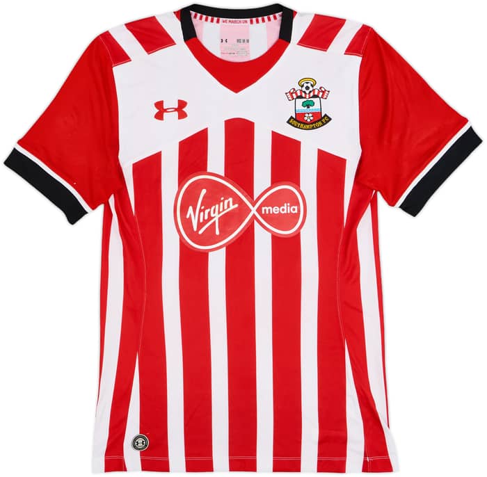 2016-17 Southampton Home Shirt Virgil #17 - 7/10 - (M)