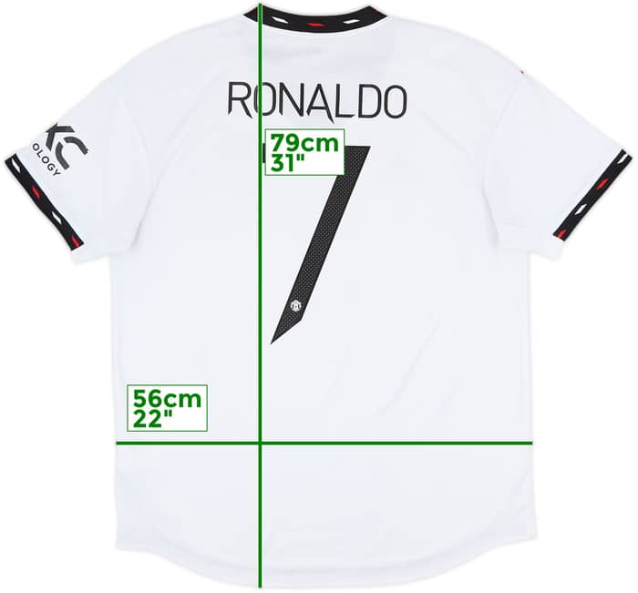 2022-23 Manchester United Authentic Away Shirt Ronaldo #7 - 8/10 - (L)