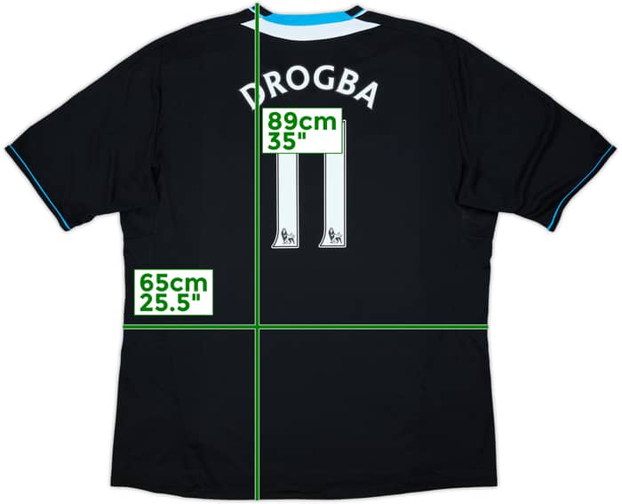 2011-12 Chelsea Away Shirt Drogba #11 - 8/10 - (3XL)