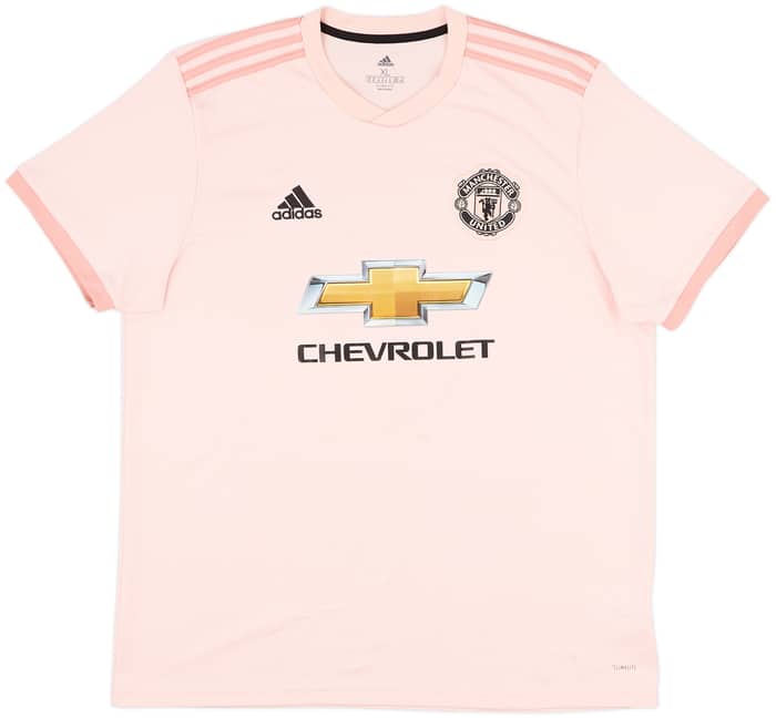 2018-19 Manchester United Away Shirt Pobga #6 - 9/10 - (XL)