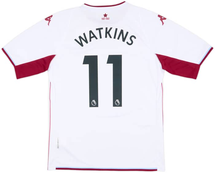 2021-22 Aston Villa Away Shirt Watkins #11 - 9/10 - (M)