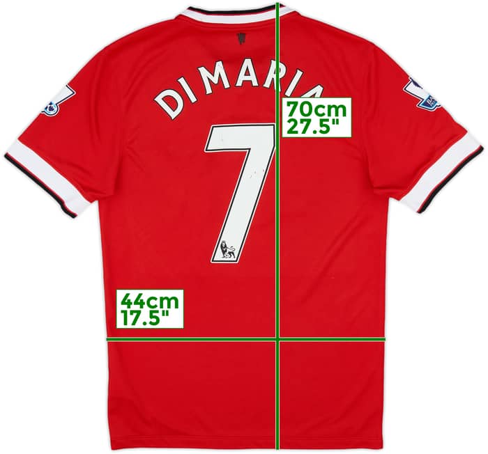 2014-15 Manchester United Home Shirt Di Maria #7 - 5/10 - (S)