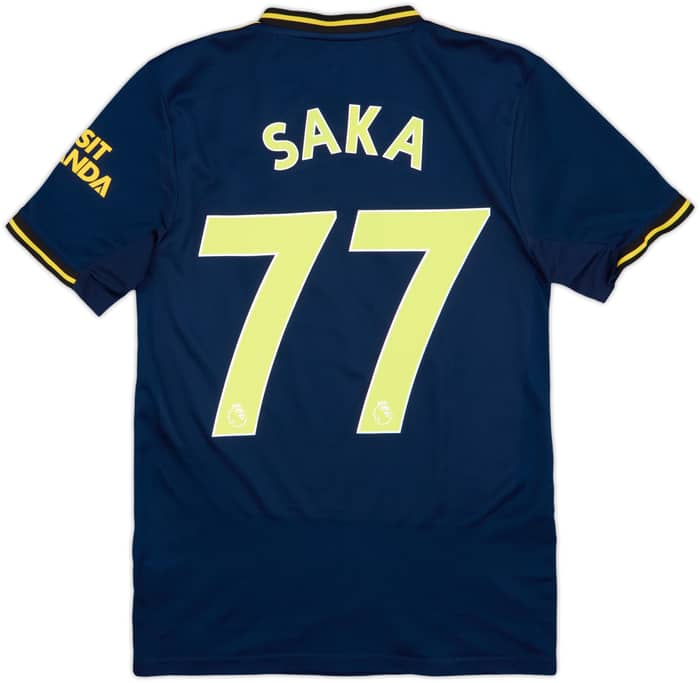 2019-20 Arsenal Third Shirt Saka #77 - 9/10 - (XS)