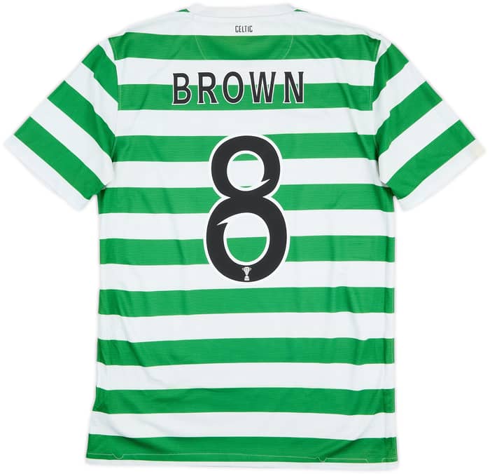 Camiseta de local del Celtic 2012-13 '125th Anniversary' Marrón #8 - 6/10 - (S)