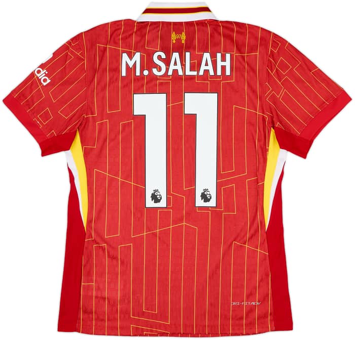 2024-25 Liverpool Authentic Home Shirt M.Salah #11 - 8/10 - (L)