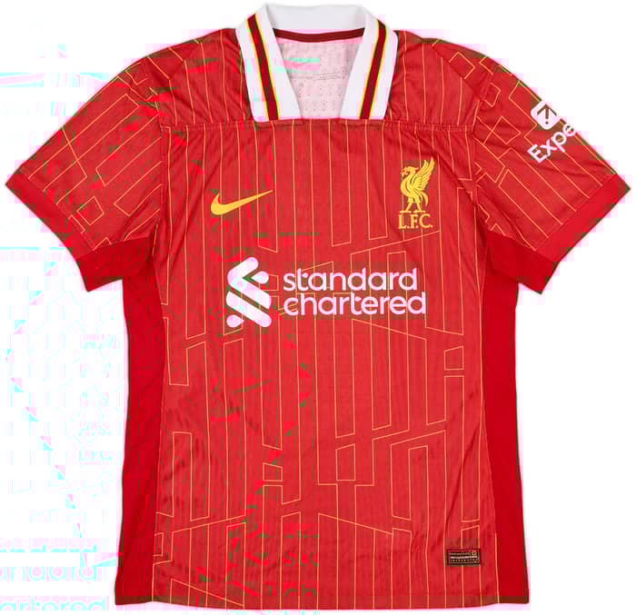 2024-25 Liverpool Authentic Home Shirt M.Salah #11 - 8/10 - (L)