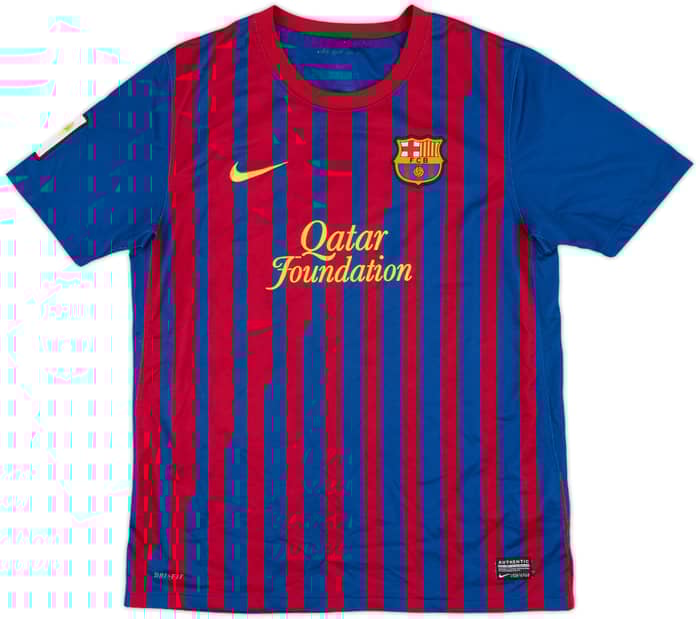 2011-12 Barcelona Home Shirt - 6/10 - (XL.Boys)