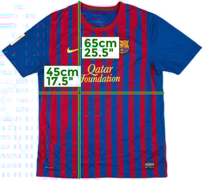 2011-12 Barcelona Home Shirt - 6/10 - (XL.Boys)