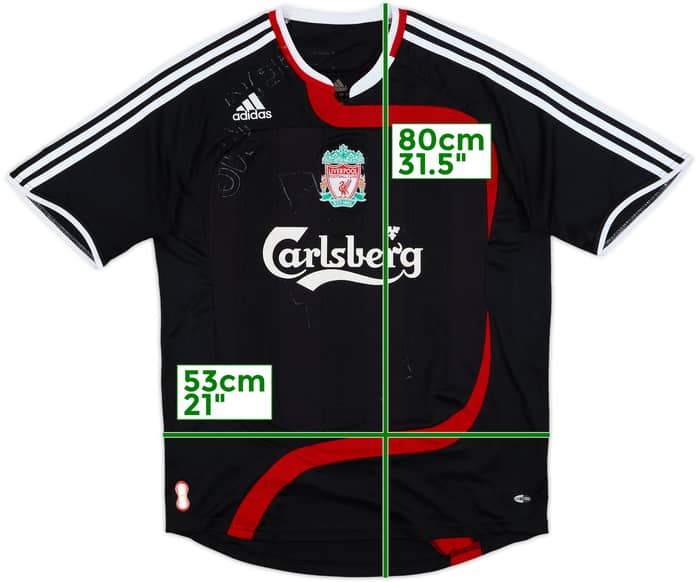 2007-08 Liverpool Third Shirt #10 (Voronin) - 4/10 - (M)