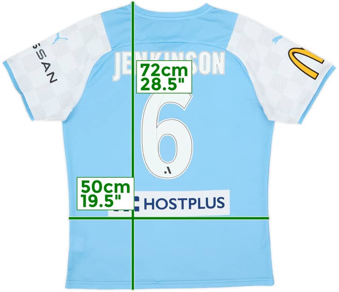 2021-22 Melbourne City Home Shirt Jenkinson #6 - 6/10 - (M)