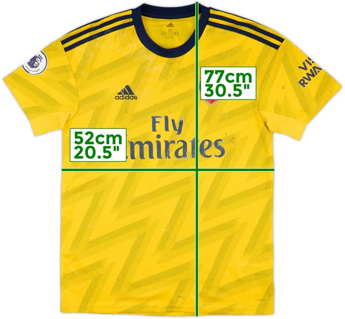 2019-20 Arsenal Away Shirt Aubameyang #14 - 3/10 - (M)