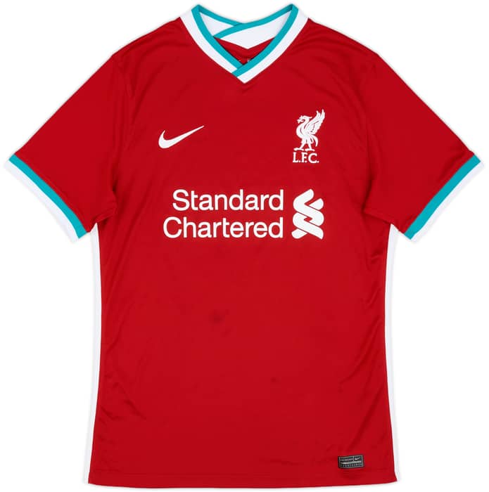 2020-21 Liverpool Home Shirt Henderson #14 - 8/10 - (M)
