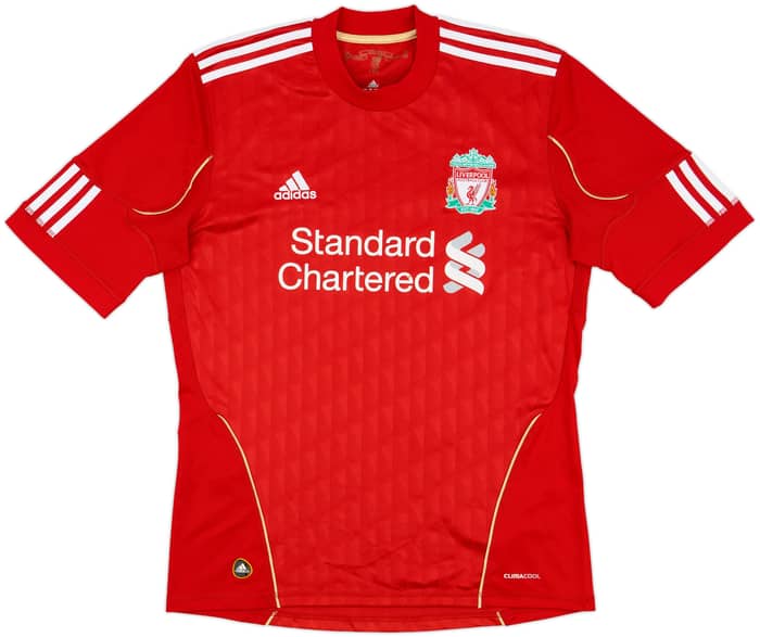 2010-12 Liverpool Home Shirt Cole #7 - 8/10 - (M)