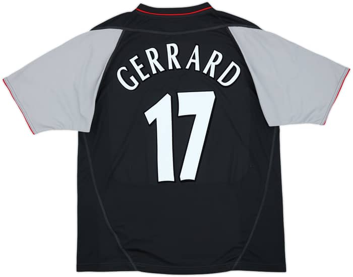 2002-04 Liverpool Away Shirt Gerrard #17 - 6/10 - (L)