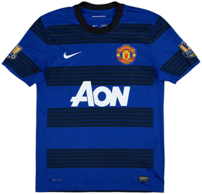 2011-13 Manchester United Away Shirt Jones #4 - 8/10 - (M)