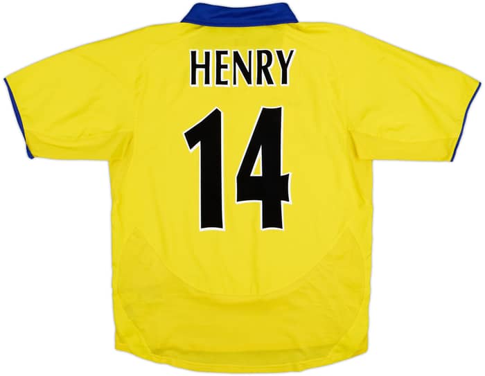2003-05 Arsenal Away Shirt Henry #14 - 9/10 - (M)