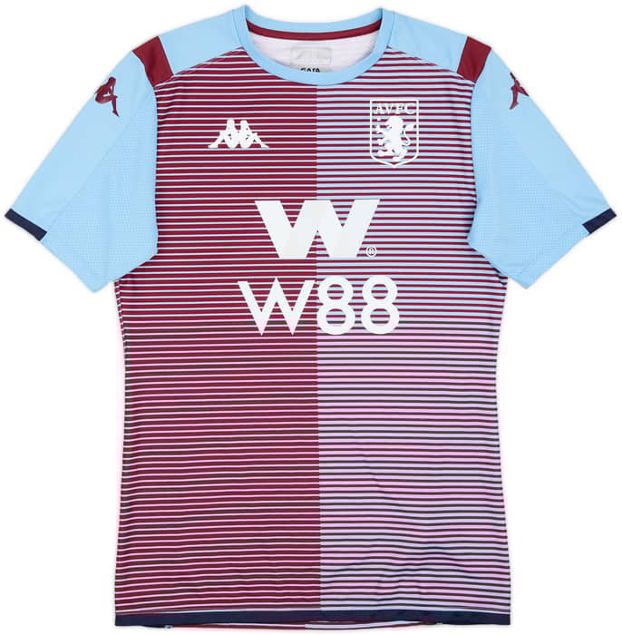 2019-20 Aston Villa Kappa Pre-Match Training Shirt - 10/10 - (L)