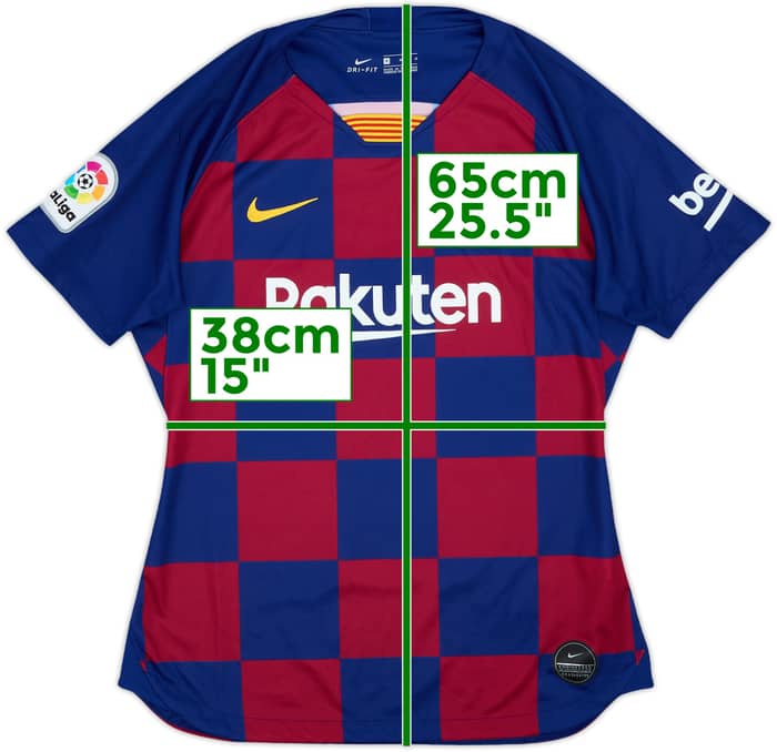 2019-20 Barcelona Home Shirt - 9/10 - (Women's M)
