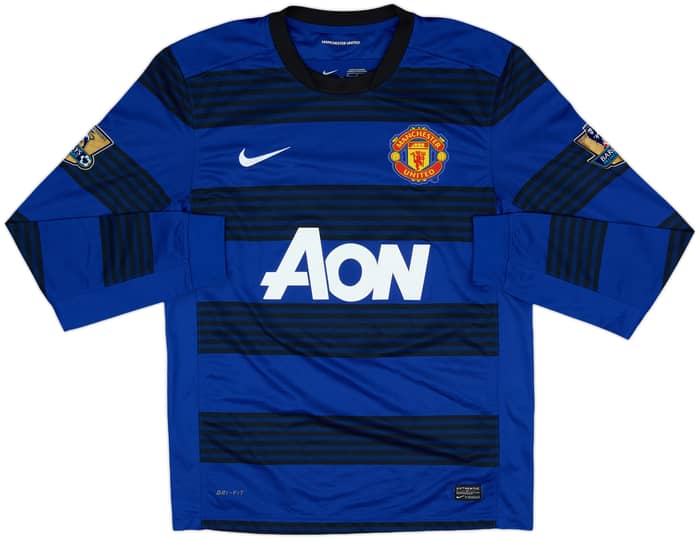 2011-13 Manchester United Away L/S Shirt Rooney #10 - 9/10 - (M)