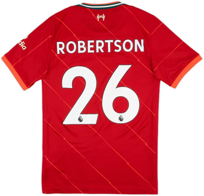2021-22 Liverpool Home Shirt Robertson #26 - 9/10 - (S)