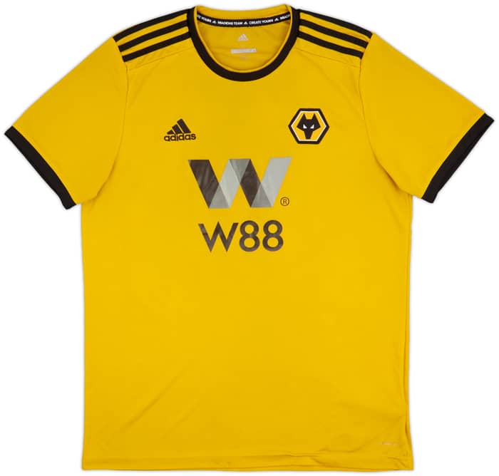 2018-19 Wolves Home Shirt Raul #9 - 9/10 - (L)
