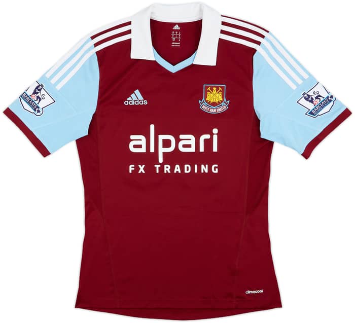 2013-14 West Ham Home Shirt Cole #26 - 9/10 - (S)