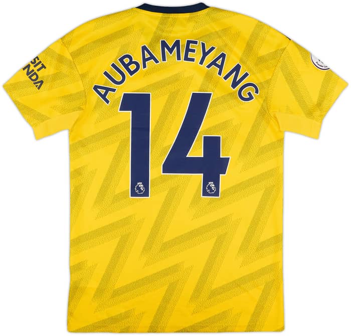 2019-20 Arsenal Away Shirt Aubameyang #14 - 6/10 - (S)