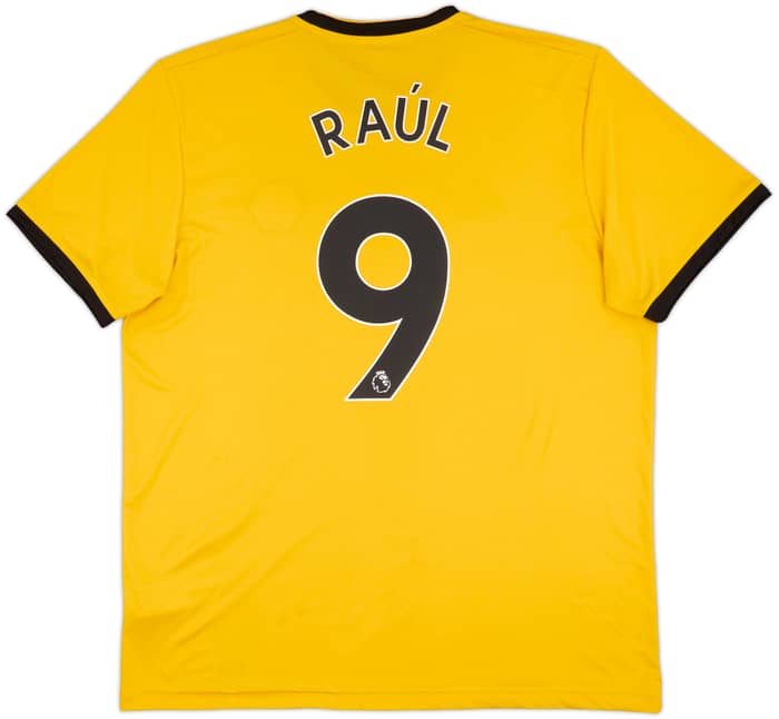 2018-19 Wolves Home Shirt Raul #9 - 7/10 - (XL)