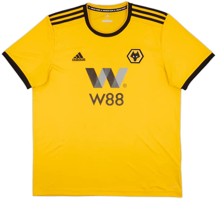 2018-19 Wolves Home Shirt Raul #9 - 7/10 - (XL)
