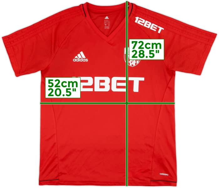 2017-18 West Brom adidas Training Shirt - 9/10 - (L)
