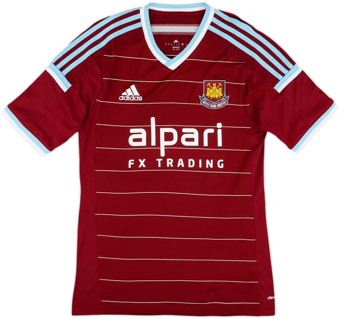 2014-15 West Ham Home Shirt Noble #16 - 9/10 - (S)