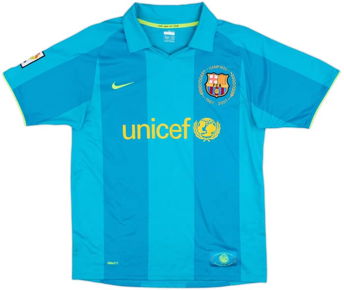 2007-09 Barcelona Away Shirt Ronaldinho #10 - 8/10 - (M)