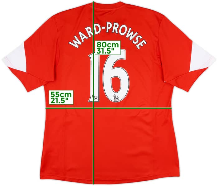 2013-14 Southampton Home Shirt Ward-Prowse #16 - 9/10 - (XL)