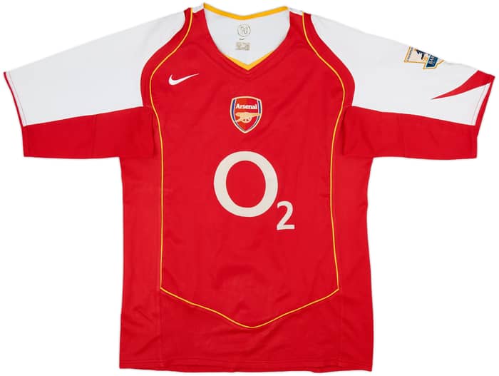 2004-05 Arsenal Home Shirt Kunaal #14 - 6/10 - (M)