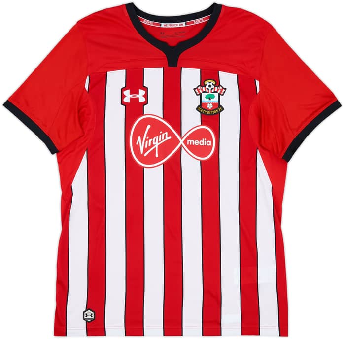2018-19 Southampton Home Shirt Ward-Prowse #16 - 9/10 - (XL)
