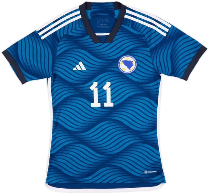 2022-23 Bosnia & Herzegovina Home Shirt Dzeko #11 - 7/10 - (S)