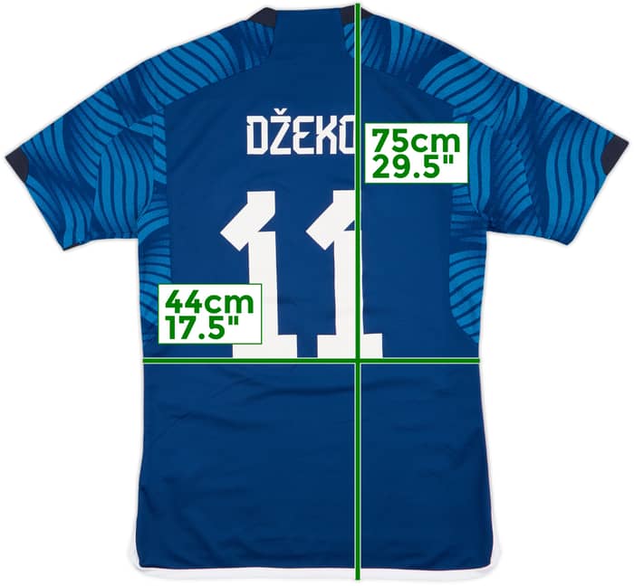 2022-23 Bosnia & Herzegovina Home Shirt Dzeko #11 - 7/10 - (S)