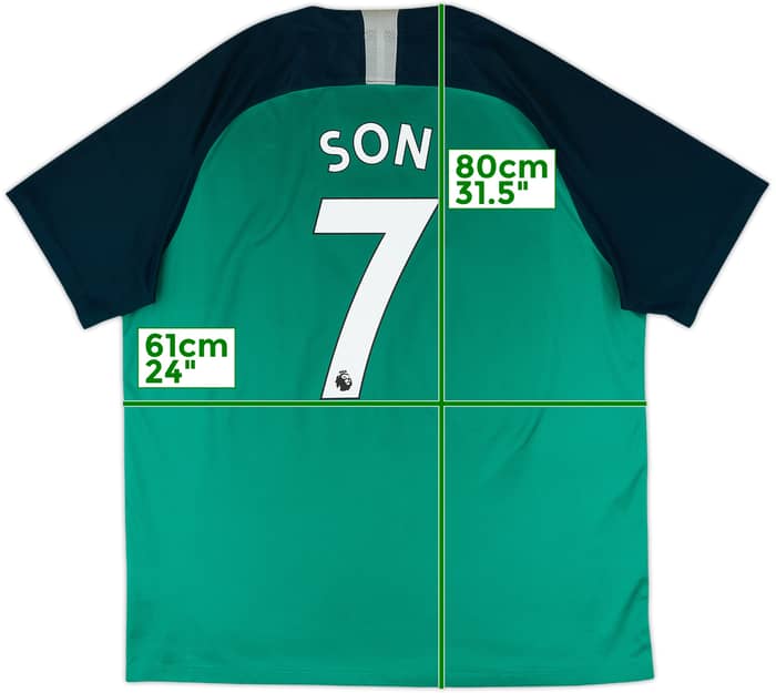 2018-19 Tottenham Third Shirt Son #7 - 7/10 - (XL)